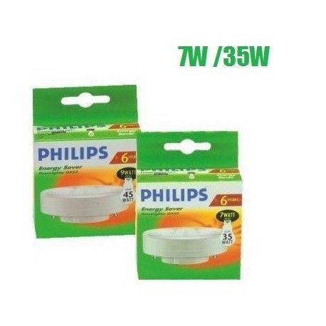 Philips Downlighter GX53 7W/35w